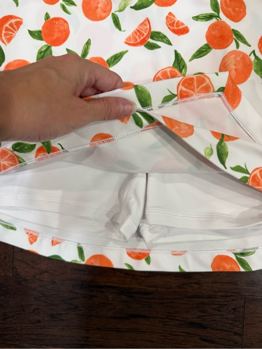 Abercrombie YPB active set oranges - Picture 2 of 5